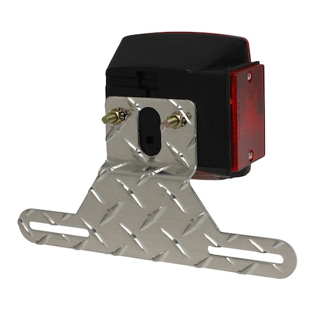 C.E. Smith Pkg License Plate Bracket, 9-3/8 in. x 4-7/8 in. 26053A